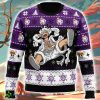 Luffy Gear 5 Sun God Nika One Piece Ugly Christmas Sweater Ideas For Fans Gift - Luffy Gear 5 Sun God Nika One Piece Ugly Christmas Sweater_1