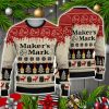 Makers Mark Christmas Ugly Sweater Christmas Holiday Gift Product Photo 1