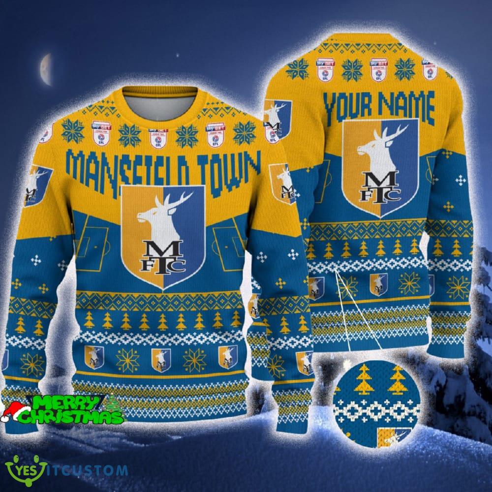 Mansfield Town Custom Name Ugly Christmas Sweater For Men And Women Gift 3 Mansfield Town Custom Name Ugly Christmas Sweater For Men And Women Gift - Mansfield Town Custom Name Ugly Christmas Sweater For Men And Women Gift
