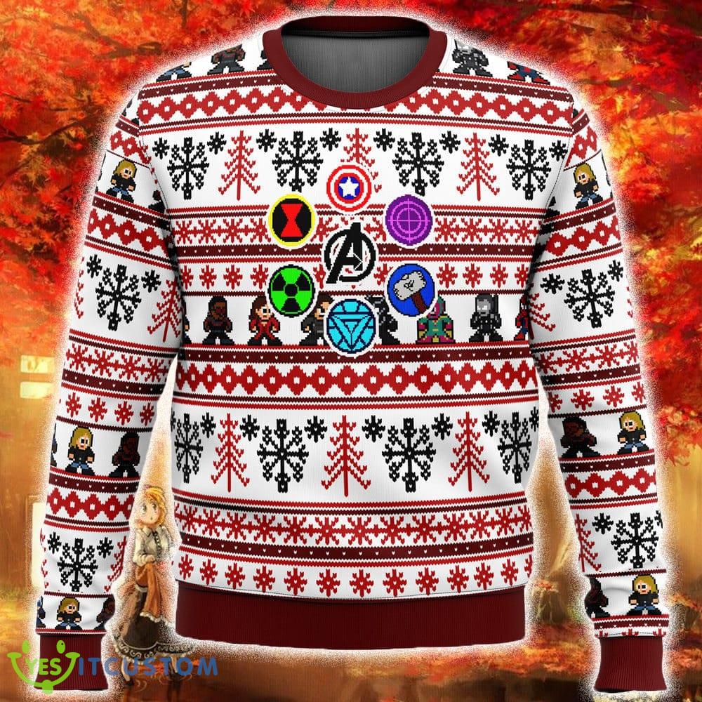 Marvel Avengers Retro Ugly Christmas Sweater Funny Gift For Men And Women Fans 3 Marvel Avengers Retro Ugly Christmas Sweater Funny Gift For Men And Women Fans - Marvel Avengers Retro Ugly Christmas Sweater Funny Gift For Men And Women Fans