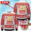 McDonald’s Ugly Christmas Sweater, Xmas Gift Ideas For Men Women Custom Name Product Photo 1
