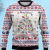 Men's Cartoon Christmas Tree 3D Ugly Christmas Sweater, Xmas Gift For Everyone Product Photo 1