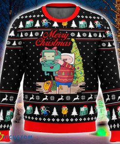 Merry Christmas BMO Finn Aventure Time3D Ugly Christmas Sweater Nice Christmas Gift For Men And Women 4 Merry Christmas BMO Finn Aventure Time3D Ugly Christmas Sweater Nice Christmas Gift For Men And Women Product Photo 2