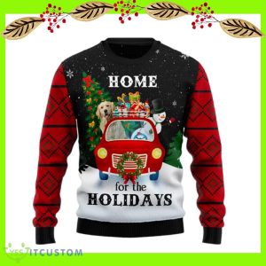 Merry Christmas Dog And Snowman Ugly Christmas Sweater New For Men And Women Gift Holidays Christmas - Merry Christmas Dog And Snowman Ugly Christmas Sweater For Men & Women Christmas Gift Sweater US2472_1