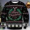 Merry Xmas Wreath Print Awesome Ugly Sweater For Everyone Product Photo 1