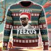 Merry Yeezus Kanye West Ugly Christmas Sweater Ideas For Fans Gift - Merry Yeezus Kanye West Ugly Christmas Sweater_1