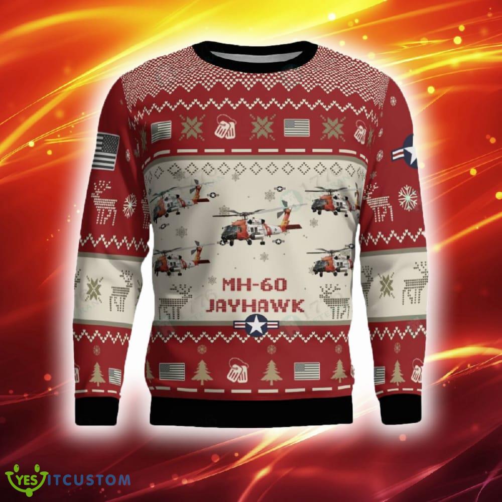MH 60 Jayhawk MH60 Aircraft Ugly Sweater Red Hot Trending 2023 Gift For Veteran Christmas 5 MH 60 Jayhawk MH60 Aircraft Ugly Sweater Red Hot Trending 2023 Gift For Veteran Christmas - MH 60 Jayhawk MH60 Aircraft Ugly Sweater Red Photo 2