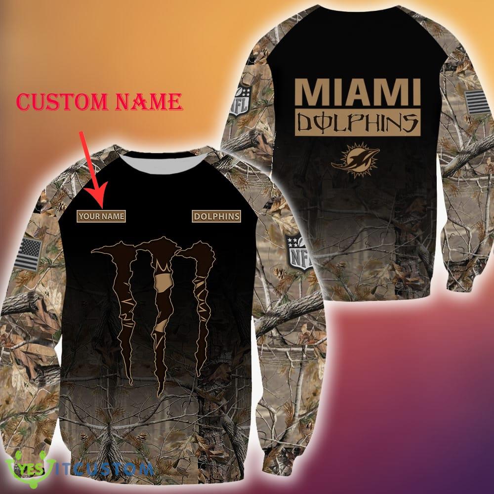 Miami Dolphins Custom Name NFL Hunting Camo 3D Sweater Veteran Gift Holidays Ugly For Christmas 3 Miami Dolphins Custom Name NFL Hunting Camo 3D Sweater Veteran Gift Holidays Ugly For Christmas - Miami Dolphins Custom Name NFL Hunting Camo 3D Sweater Veteran Gift For Men And Women Christmas