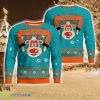 Miami Dolphins Cute Reindeer Ugly Christmas Sweater Christmas Party Gift Product Photo 1