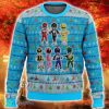 Mighty Morphin Chibis Power Rangers Ugly Christmas Sweater Funny Gift For Men And Women Fans - Mighty Morphin Chibis Power Rangers Ugly Christmas Sweater Funny Gift For Men And Women Fans