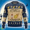 Miller Lite Drinking Dungeon And Dragons Game 3d Christmas Gift Ugly Sweater 3D All Over printed Product Photo 1