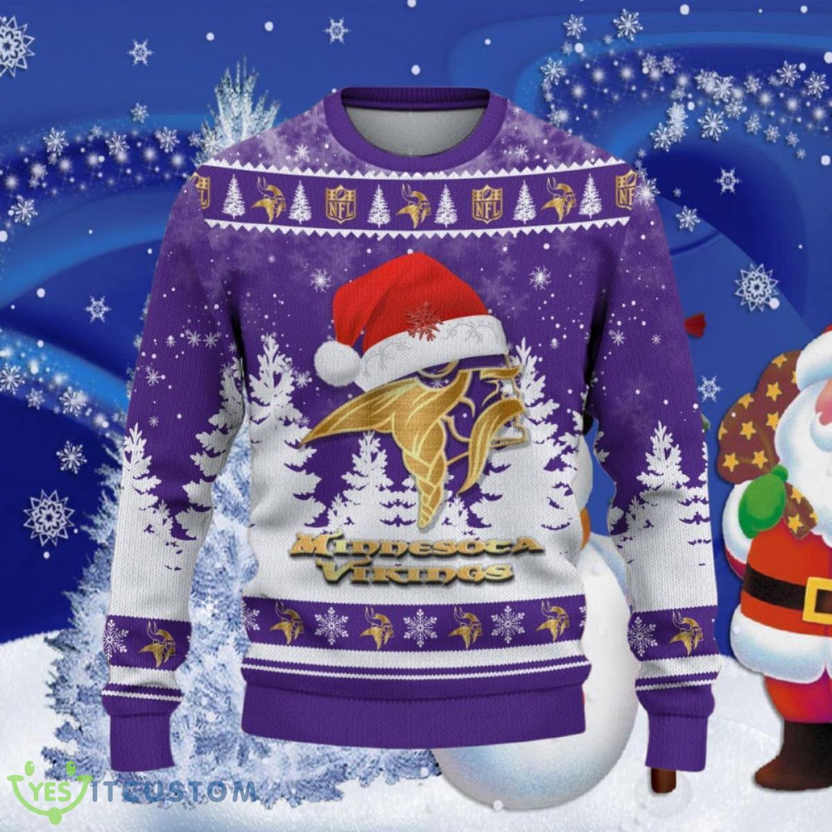 Minnesota Vikings Ugly Christmas Sweater Special Gift 8 Minnesota Vikings Ugly Christmas Sweater Special Gift Product Photo 2