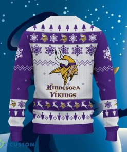 Minnesota Vikings Ugly Christmas Sweater Style Gift For Men Women Product Photo 3