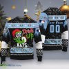 MLB Tampa Bay Rays Ugly Christmas Sweater Grinch Drink Up Custom Number And Name Product Photo 1