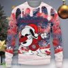 MLB Washington Nationals Snoopy Dabbing The Peanuts Ugly Christmas Sweater Product Photo 1