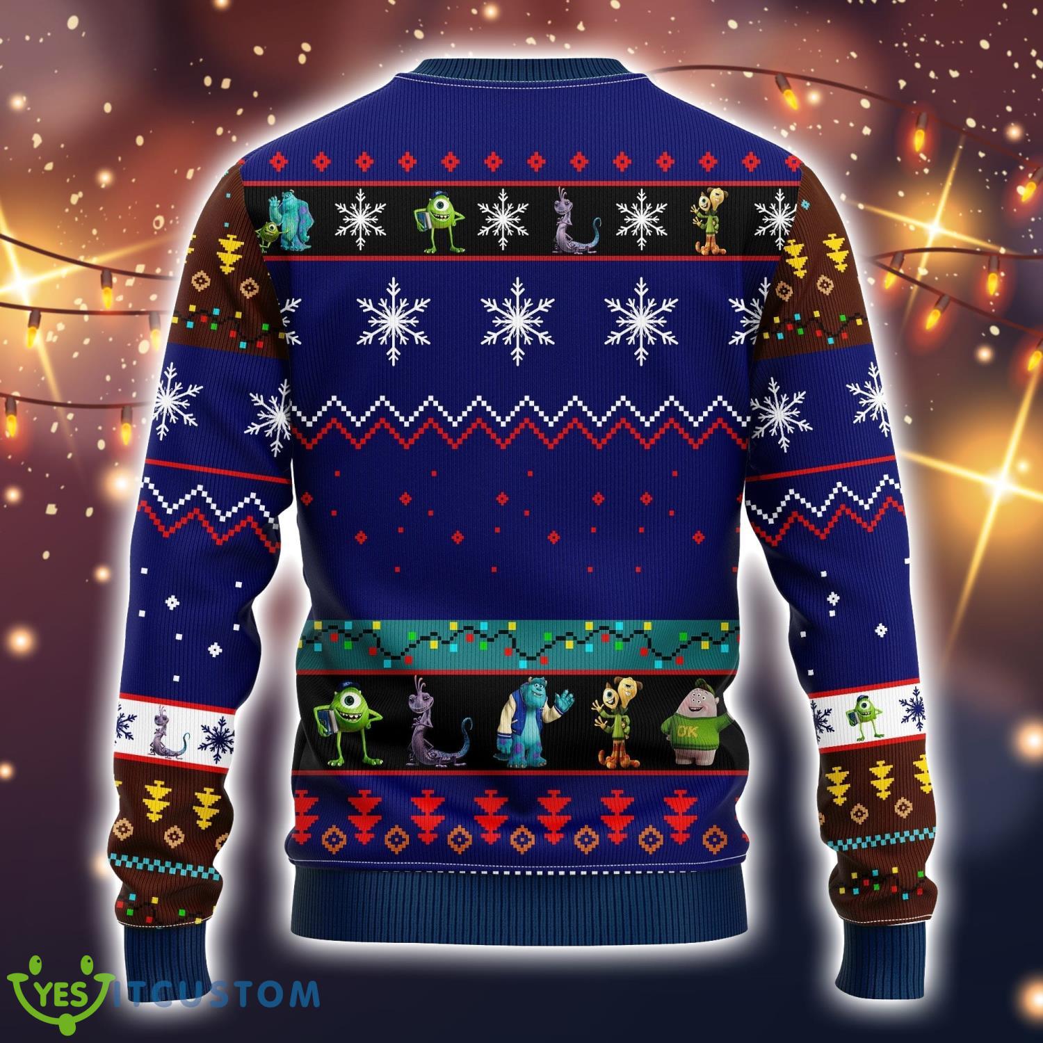 Monsters University Ugly Christmas Sweater Blue 1 Amazing Gift Family Christmas Gift 6 Monsters University Ugly Christmas Sweater Blue 1 Amazing Gift Family Christmas Gift Product Photo 2
