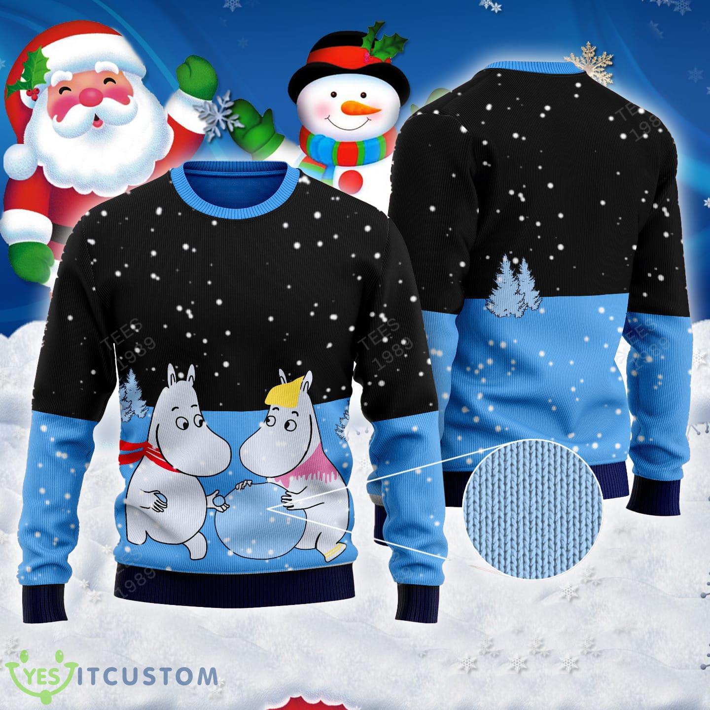 Moomins Ugly Sweater Gift For Christmas 3 Moomins Ugly Sweater Gift For Christmas - Moomins Ugly Sweater Gift For Christmas
