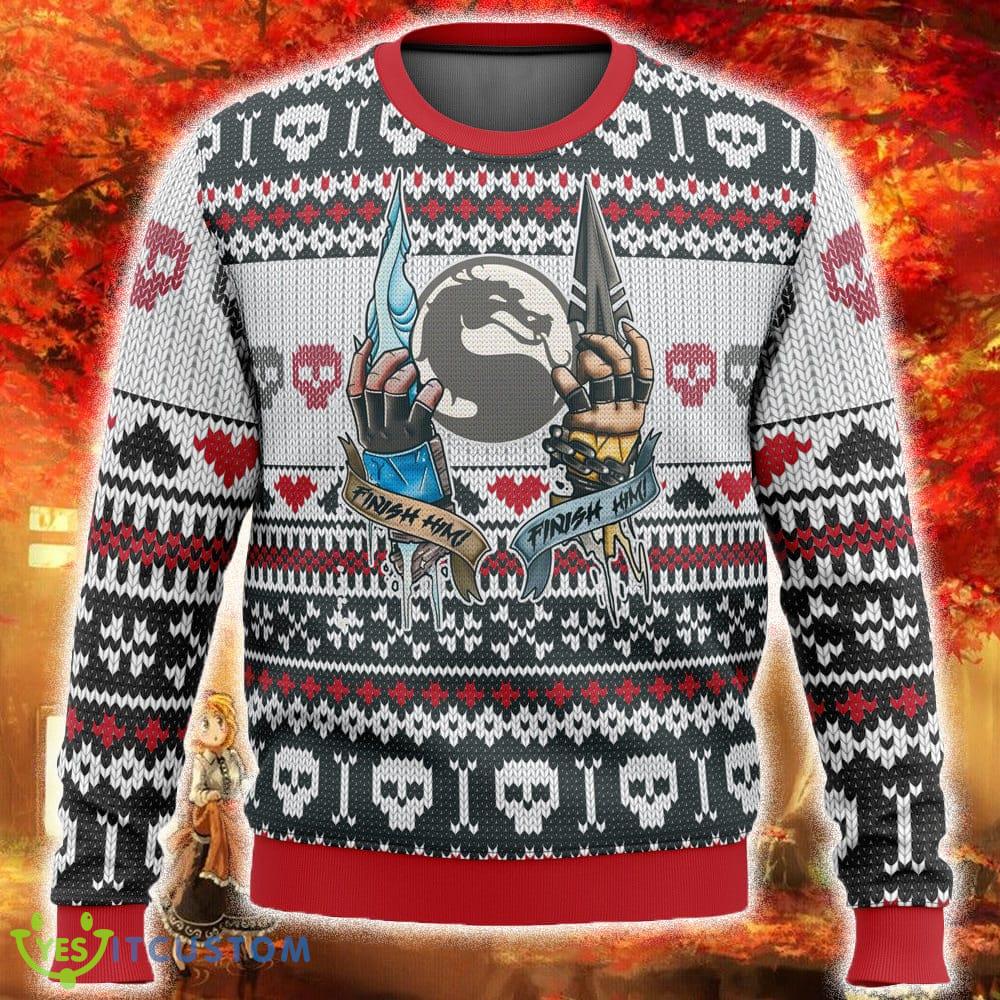 Mortal Kombat Finish Him Ugly Christmas Sweater Funny Gift For Men And Women Fans 3 Mortal Kombat Finish Him Ugly Christmas Sweater Funny Gift For Men And Women Fans - Mortal Kombat Finish Him Ugly Christmas Sweater Funny Gift For Men And Women Fans