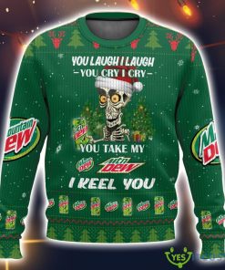 Moutain Dew Funny Christmas Gift Ugly Christmas Sweater Unisex Swweater Product Photo 1