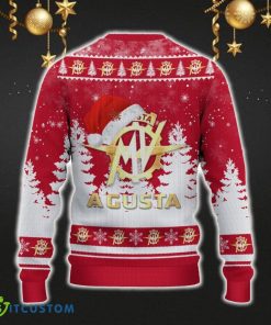 MV Agusta Ugly Christmas Sweater Car Lovers Santa Hat Tree Christmas For Fans Gift - MV Agusta Ugly Christmas Sweater_3
