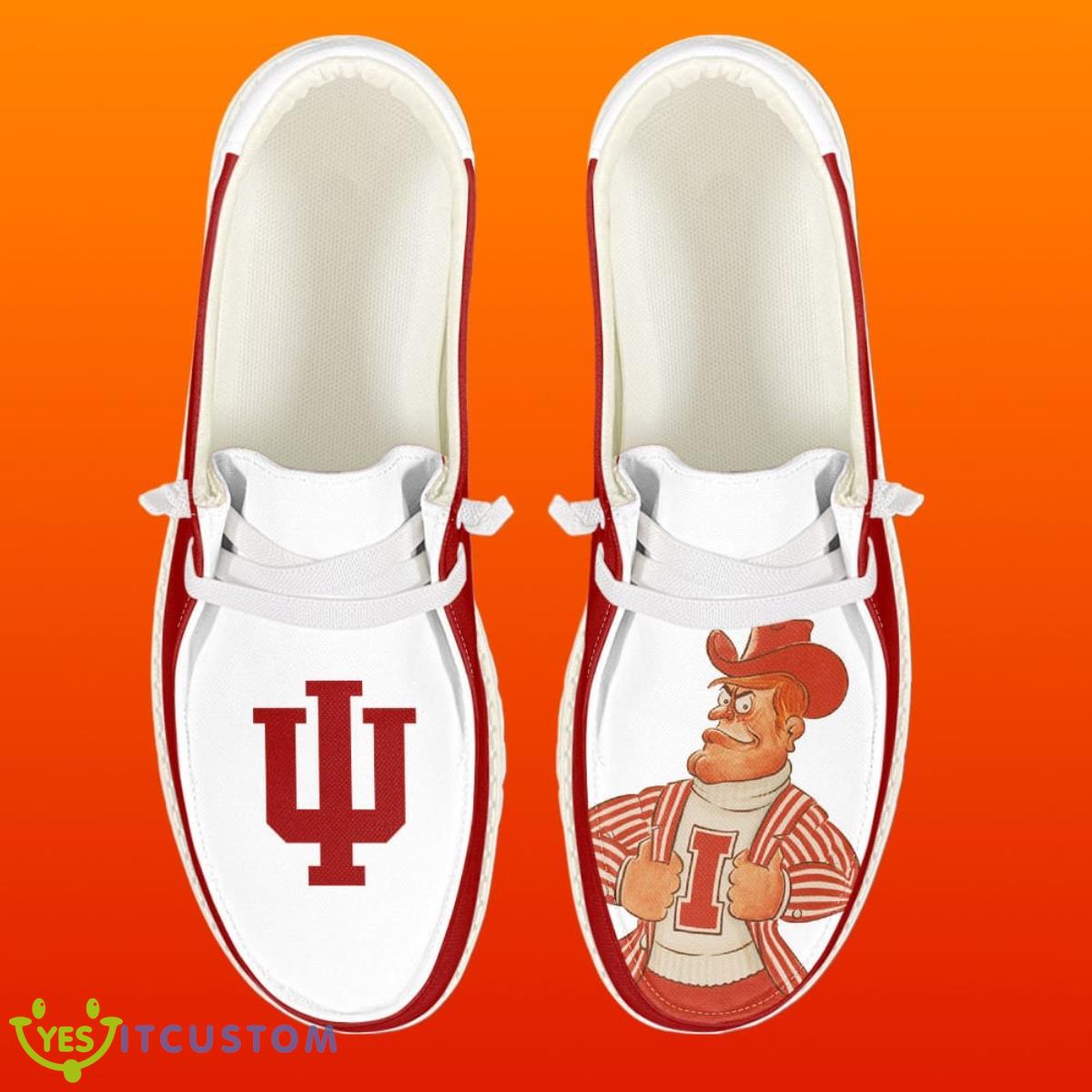 NCAA Indiana Hoosiers Custom Name Loafer Shoes Unique Gift 6 NCAA Indiana Hoosiers Custom Name Loafer Shoes Unique Gift Product Photo 2