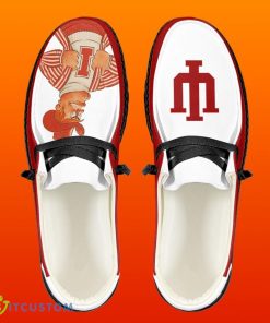 NCAA Indiana Hoosiers Custom Name Loafer Shoes Unique Gift Product Photo 1