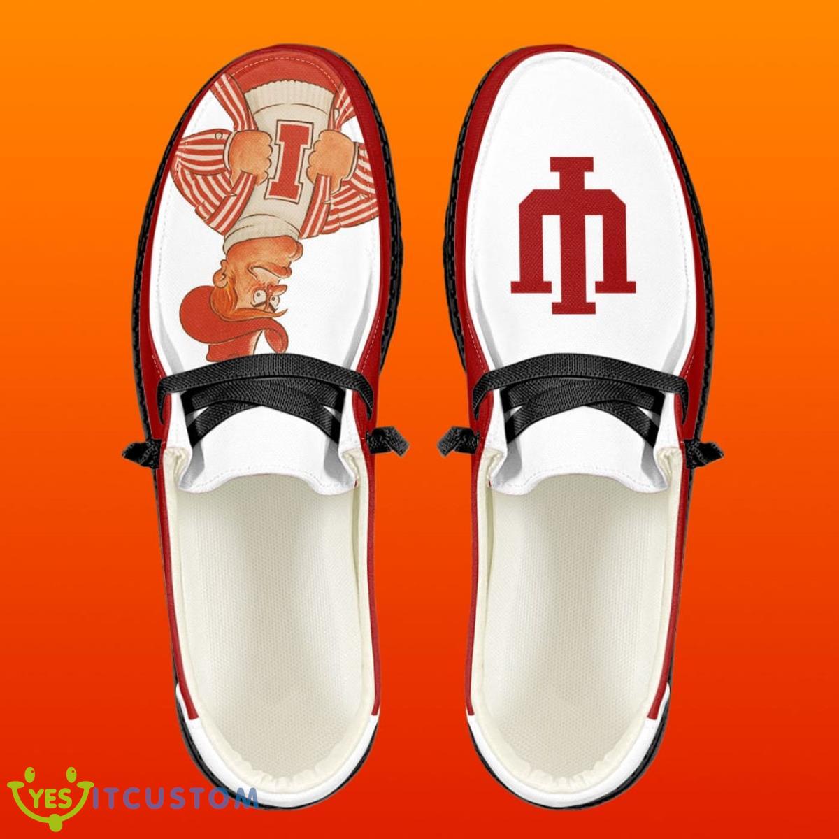 NCAA Indiana Hoosiers Custom Name Loafer Shoes Unique Gift 5 NCAA Indiana Hoosiers Custom Name Loafer Shoes Unique Gift Product Photo 1