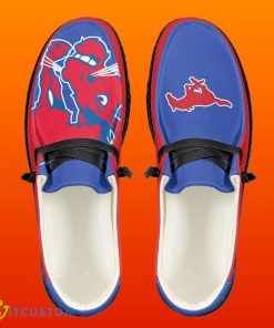 NCAA SMU Mustangs Custom Name Loafer Shoes Best Gift Product Photo 1