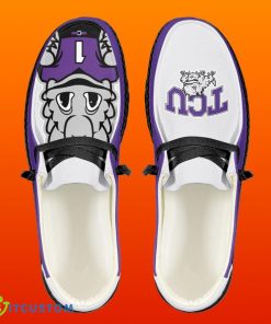 NCAA TCU Horned Frogs Custom Name Loafer Shoes Best Gift Product Photo 1