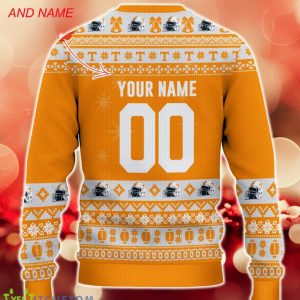 NCAA Tennessee Volunteers Christmas Ugly Sweater Custom Number And Name Gift For Fans Holidays 3 NCAA Tennessee Volunteers Christmas Ugly Sweater Custom Number And Name Gift For Fans Holidays - NCAA Tennessee Volunteers Christmas Ugly Sweater_3