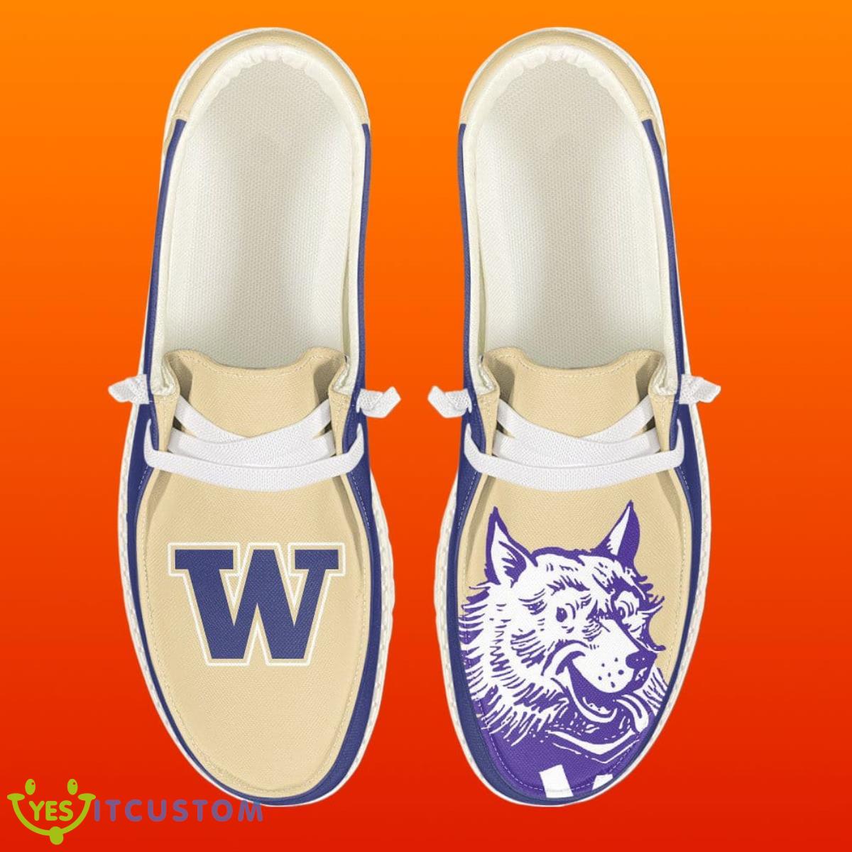 NCAA Washington Huskies Custom Name Loafer Shoes Best Gifts 6 NCAA Washington Huskies Custom Name Loafer Shoes Best Gifts Product Photo 2