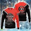 NCAAF Georgia Bulldogs Wardrobe Gift Fans 3D Sweater Color For Men And Women - NCAAF Georgia Bulldogs Wardrobe Gift Fans 3D Sweater Color For Men And Women