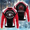 NCAAF Georgia Bulldogs Wintertime Gift Fans 3D Sweater Color For Men And Women - NCAAF Georgia Bulldogs Wintertime Gift Fans 3D Sweater Color For Men And Women