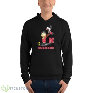 Nebraska Cornhuskers The Peanuts T-shirt For Fans - Unisex Fleece Pullover Hoodie