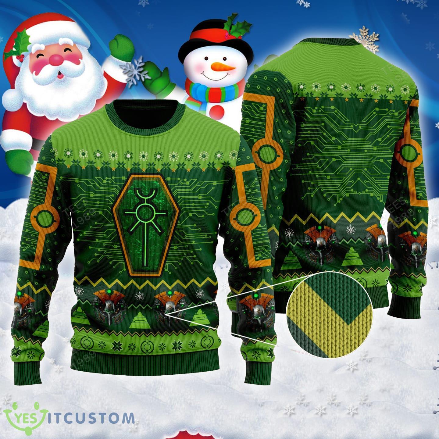 Nefarious Necron Ugly 3D Sweater Gift For Christmas 3 Nefarious Necron Ugly 3D Sweater Gift For Christmas - Nefarious Necron Ugly 3D Sweater Gift For Christmas