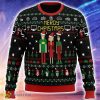 Nerdy Christmas The IT Crowd Knitted Christmas Sweater AOP Gift Holidays - Nerdy Christmas The IT Crowd Ugly Christmas Sweater_1