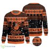 New Release Baltimore Orioles MLB Orange Christmas Ugly Sweater Funny Holidays - New Release Baltimore Orioles MLB Orange Christmas Ugly Sweater Funny Holidays