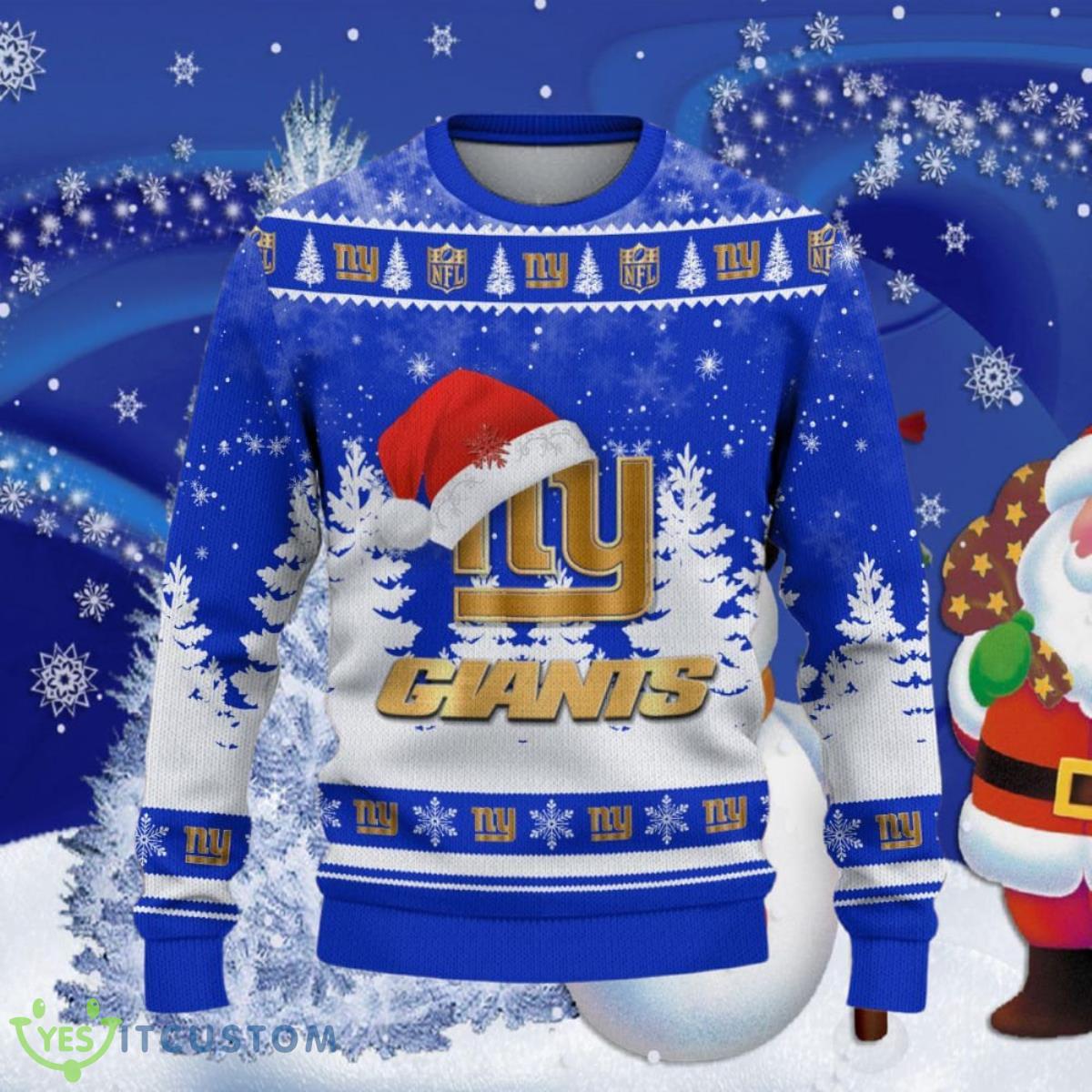 New York Giants Ugly Christmas Sweater Special Gift 8 New York Giants Ugly Christmas Sweater Special Gift Product Photo 2