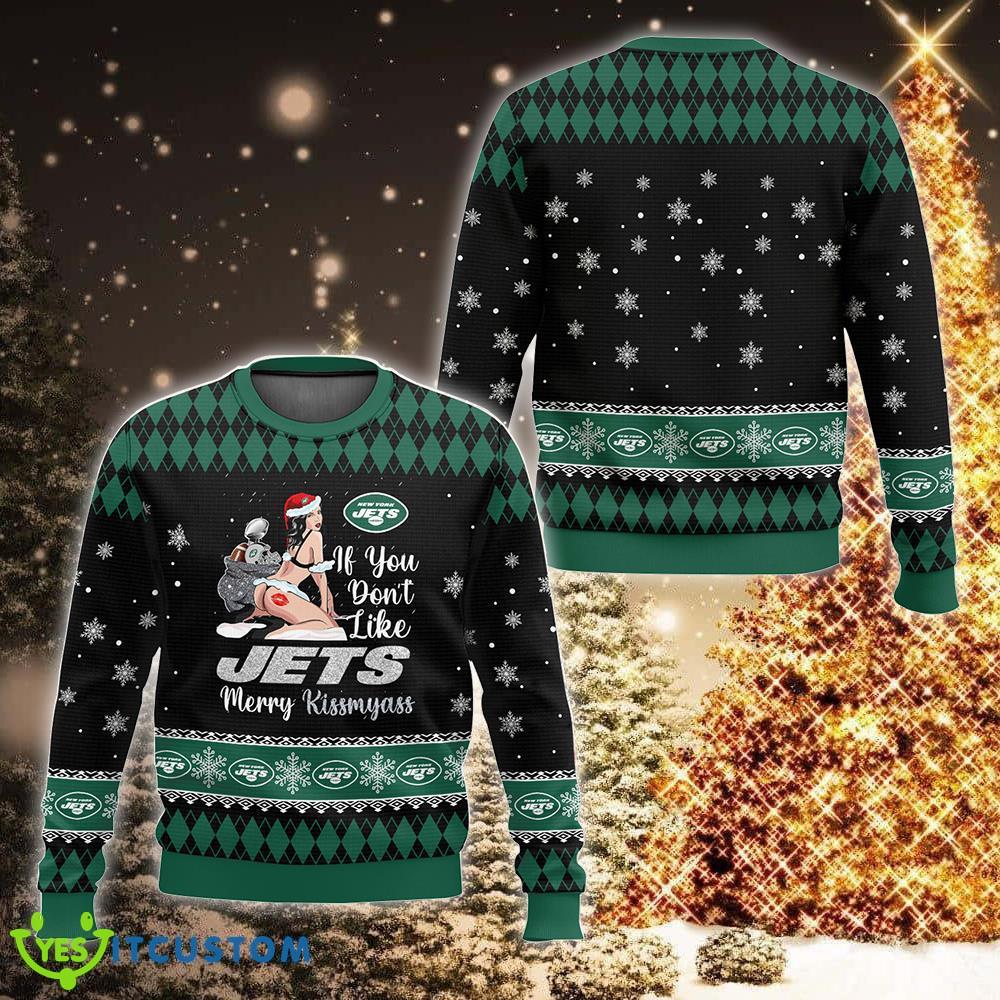 New York Jets Kissmyass Tradition Ugly 3D Sweater Tradition For Christmas 5 New York Jets Kissmyass Tradition Ugly 3D Sweater Tradition For Christmas - New York Jets Kissmyass Ugly Christmas Sweater For Men And Women Photo 1