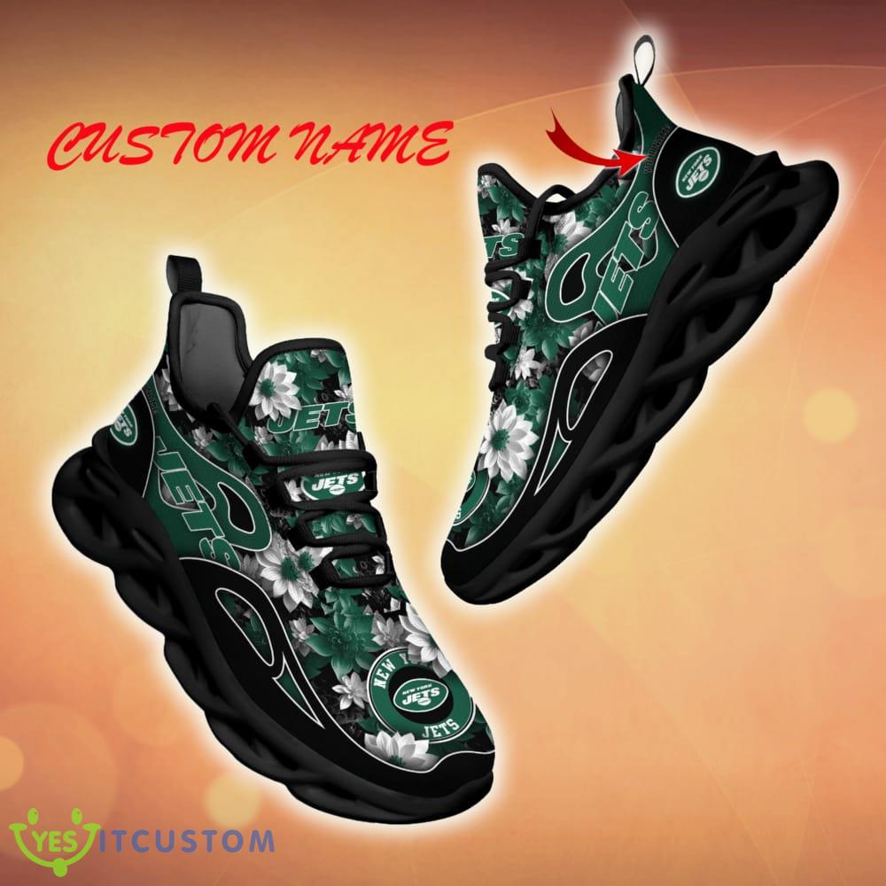 New York Jets Running Sneakers Custom Name 3D Flowers Gift Fans Fans Sports Shoes 13 New York Jets Running Sneakers Custom Name 3D Flowers Gift Fans Fans Sports Shoes - New York Jets Clunky Sneakers Custom Name_1