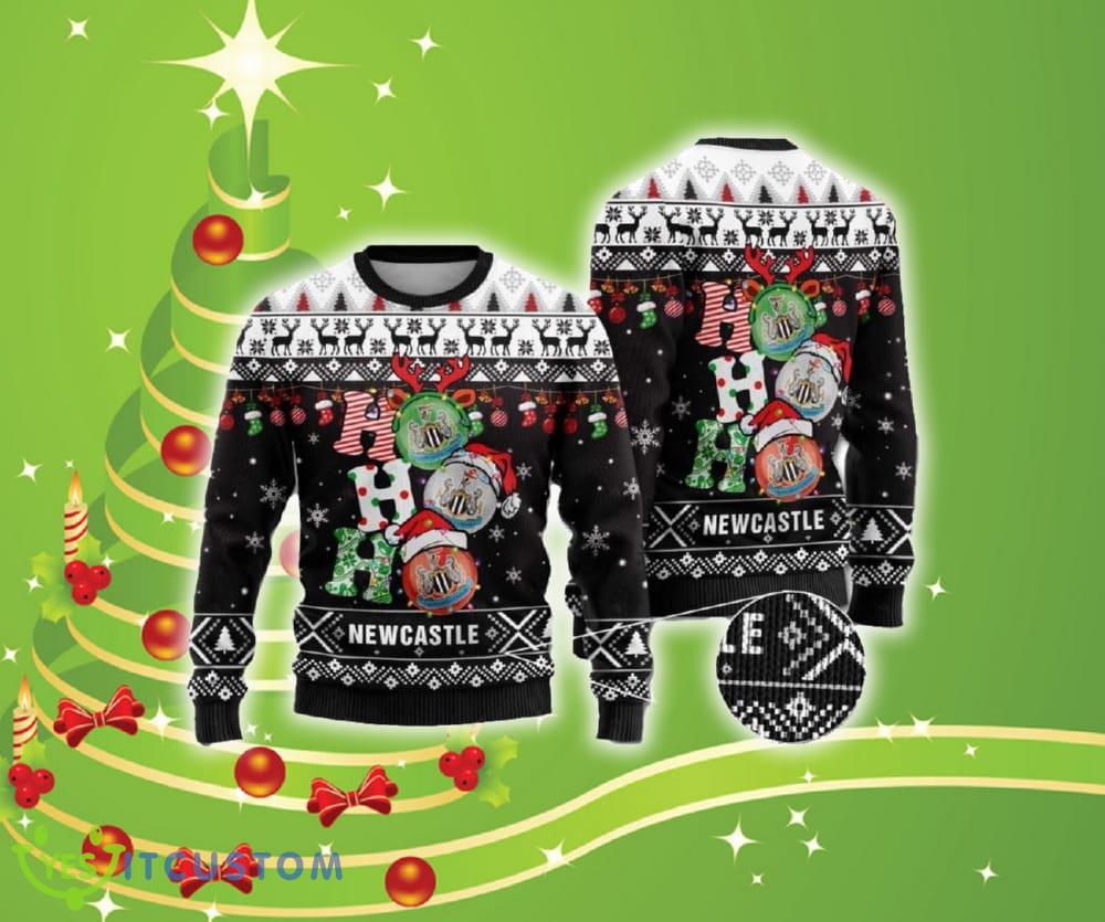 Christmas Ho Ho Ho print long sweater