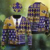 NFL Baltimore Ravens Heater Ugly Christmas Sweater Gift For Holidays - NFL Baltimore Ravens Heater Ugly Christmas Sweater Gift For Holidays