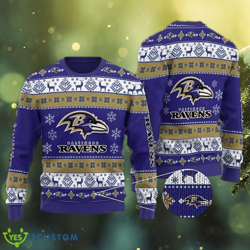 NFL Baltimore Ravens Snowsuit Ugly Christmas Sweater Gift For Holidays 3 NFL Baltimore Ravens Snowsuit Ugly Christmas Sweater Gift For Holidays - NFL Baltimore Ravens Snowsuit Ugly Christmas Sweater Gift For Holidays