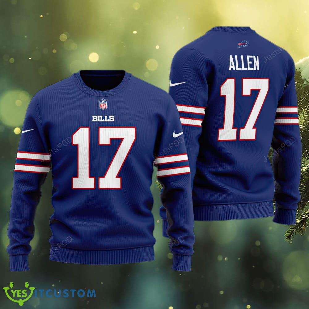 NFL Buffalo Bills Josh Allen 17 Shepherds Ugly Christmas Sweater Gift For Holidays 3 NFL Buffalo Bills Josh Allen 17 Shepherds Ugly Christmas Sweater Gift For Holidays - NFL Buffalo Bills Josh Allen 17 Shepherds Ugly Christmas Sweater Gift For Holidays