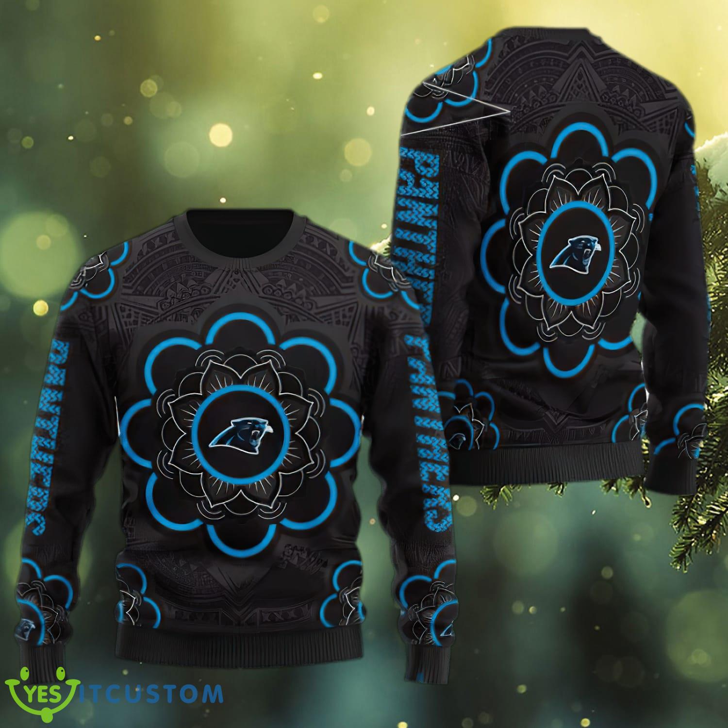 NFL Carolina Panthers Outfit Ugly Christmas Sweater AOP For Men And Women 3 NFL Carolina Panthers Outfit Ugly Christmas Sweater AOP For Men And Women - NFL Carolina Panthers Outfit Ugly Christmas Sweater AOP For Men And Women