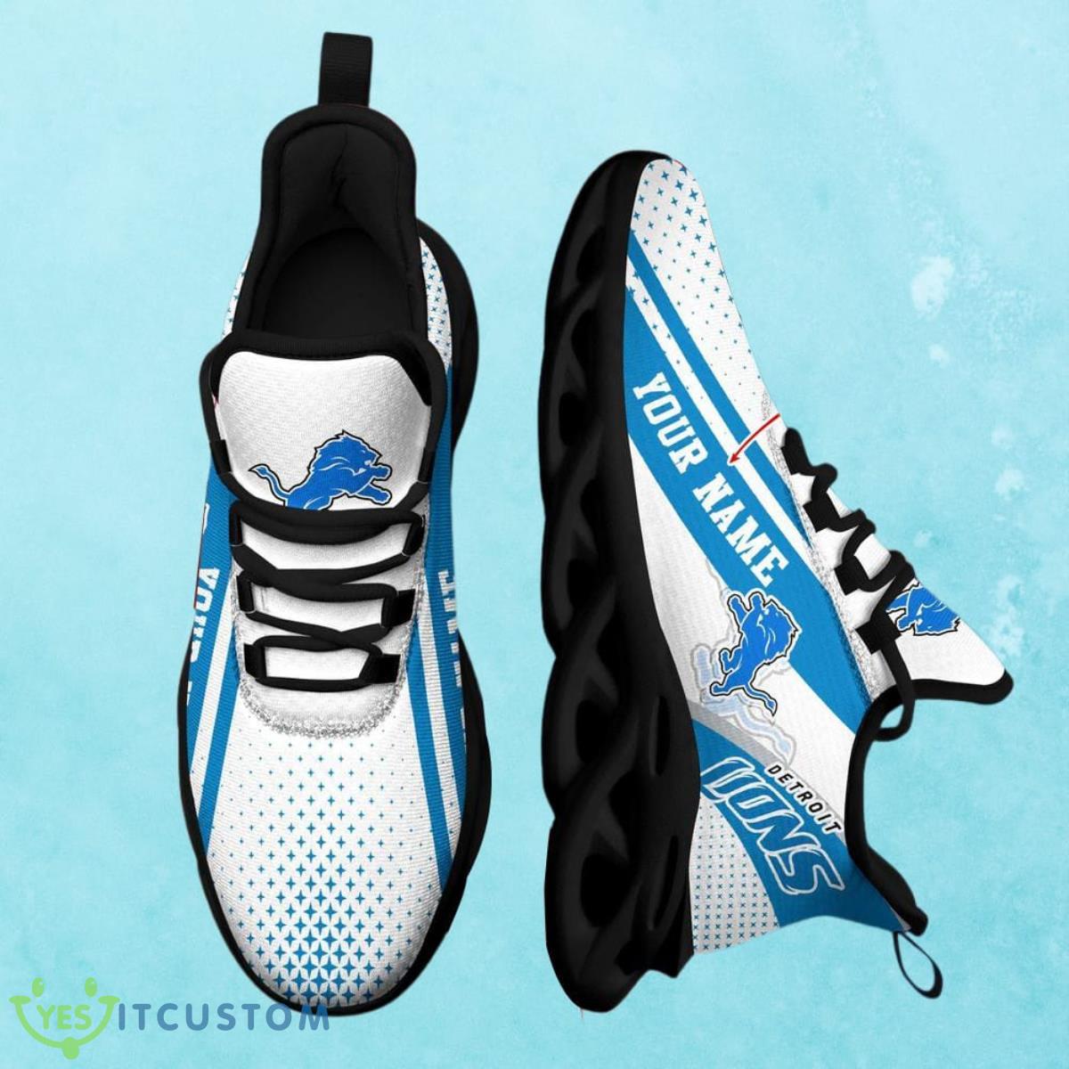 NFL Detroit Lions Max Soul Shoes Custom Name Special Gift For Men Women 3 NFL Detroit Lions Max Soul Shoes Custom Name Special Gift For Men Women Product Photo 1