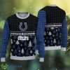 NFL Indianapolis Colts Snow Ugly Christmas Sweater Gift For Holidays - NFL Indianapolis Colts Snow Ugly Christmas Sweater Gift For Holidays