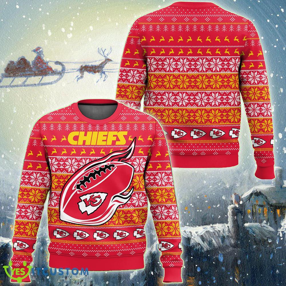 NFL Kansas City Chiefs New Ugly Christmas 3D Sweater For Men And Women 3 NFL Kansas City Chiefs New Ugly Christmas 3D Sweater For Men And Women - NFL Kansas City Chiefs New Ugly Christmas 3D Sweater For Men And Women