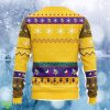 NFL Minnesota Vikings 12 Grinch Xmas Day Christmas Ugly Sweater Gift For Awesome Sweater 3D For Fans Product Photo 1
