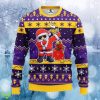 NFL Minnesota Vikings Dabbing Santa Claus Christmas Ugly Sweater Gift For Awesome Sweater 3D For Fans Product Photo 1